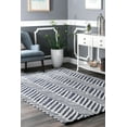 thumbnail image 1 of nuLOOM Alex Hand Tufted Wool Area Rug, 8' 3" x 11', Denim, 1 of 2