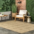 thumbnail image 1 of nuLOOM Alexandra Aztec Indoor/Outdoor Area Rug, 4' x 6', Alexandra Brown, 1 of 6