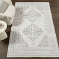 thumbnail image 1 of nuLOOM Alexia Traditional Machine Washable Area Rug, 8' x 10', Grey, 1 of 8