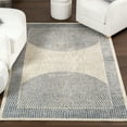 thumbnail image 1 of nuLOOM Allyson Modern Geometric Area Rug, 4' x 6', Allyson Blue, 1 of 9