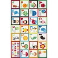 thumbnail image 1 of nuLOOM Alphabet Block Kids Area Rug, 5' x 7' 5", Multi, 1 of 9
