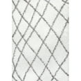 thumbnail image 1 of nuLOOM Alvera Soft & Plush Shag Area Rug, 6' 7" x 9', White, 1 of 2