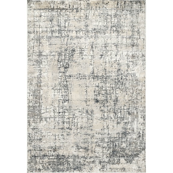 nuLOOM Aly Modern Abstract Area Rug, 5' 3" x 7' 7", Beige