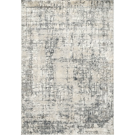 nuLOOM Aly Modern Abstract Area Rug, 9' x 12', Beige
