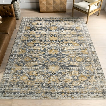 nuLOOM Amabel Medallion Indoor/Outdoor Area Rug, 2' x 8', Runner, Amabel Blue