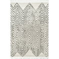 thumbnail image 1 of nuLOOM Amanda Moroccan Chevron Tassel Shag Area Rug, 10' x 14', Off White, 1 of 2