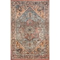 thumbnail image 1 of nuLOOM Amber Medallion Area Rug, 5' 3" x 7' 8", Orange, 1 of 2