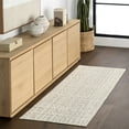 thumbnail image 1 of nuLOOM Amity Abstract Machine Washable Area Rug, 2' 6" x 6', Runner, Amity Light Grey, 1 of 8