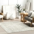 thumbnail image 1 of nuLOOM Amity Abstract Machine Washable Area Rug, 4' x 6', Amity Light Grey, 1 of 8