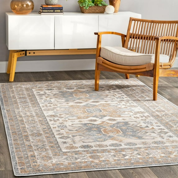 nuLOOM Annaliese Vintage Area Rug, 5' x 8', Beige