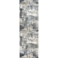 thumbnail image 1 of nuLOOM Annora Abstract Runner Rug, 2' 8" x 8', Blue, 1 of 2