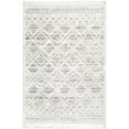 thumbnail image 1 of nuLOOM Ansley Moroccan Lattice Tassel Light Grey 5' 3" x 7' 7" Modern Area Rug, 1 of 2