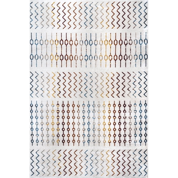 nuLOOM Area Rug, 4' x 6', Beige