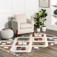 thumbnail image 1 of nuLOOM Area Rug, 5' 3" x 7' 6", Beige, 1 of 2