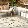 thumbnail image 1 of nuLOOM Area Rug, 6' 7" x 9', Beige, 1 of 2