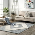 thumbnail image 1 of nuLOOM Area Rug, 6' 7" x 9', Blue, 1 of 2