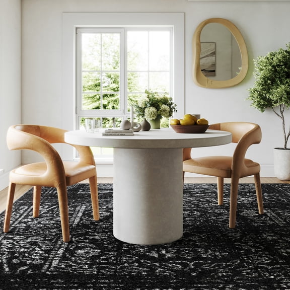 nuLOOM Arlena Vintage Traditional Area Rug, 12' x 15', Arlena Black