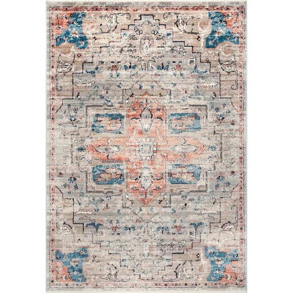 nuLOOM Astra Persian Vintage Area Rug, 12' x 16', Beige