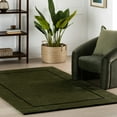 thumbnail image 1 of nuLOOM Auralyn Solid Cloud Washable Area Rug, 5' x 8', Auralyn Green, 1 of 9