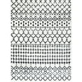 thumbnail image 1 of nuLOOM Barbara Moroccan Shag Area Rug, 5' 3" x 7' 7", Ivory, 1 of 4
