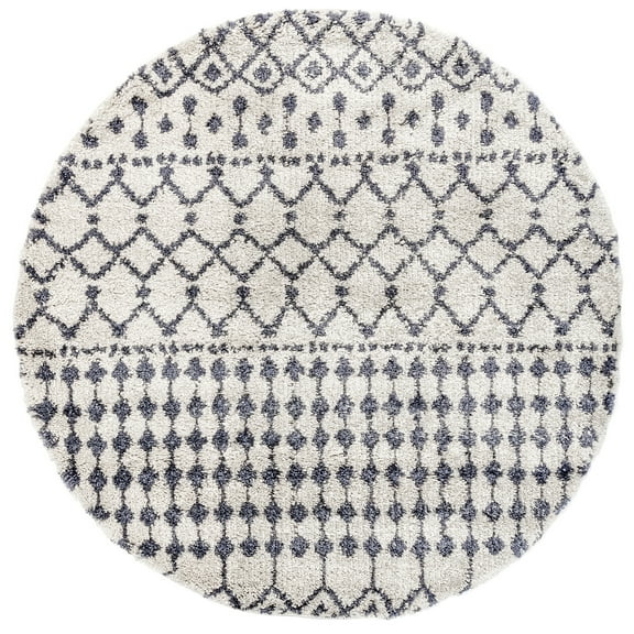 nuLOOM Barbara Moroccan Shag Area Rug, 5' x 8', Beige