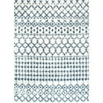 thumbnail image 1 of nuLOOM Barbara Moroccan Shag Area Rug, 7' 10" x 10', Blue, 1 of 4