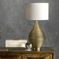 thumbnail image 1 of nuLOOM Barlow 26" Iron Wire Framed Table Lamp, 26" H x 13" W x 13" D, Gold, 1 of 3