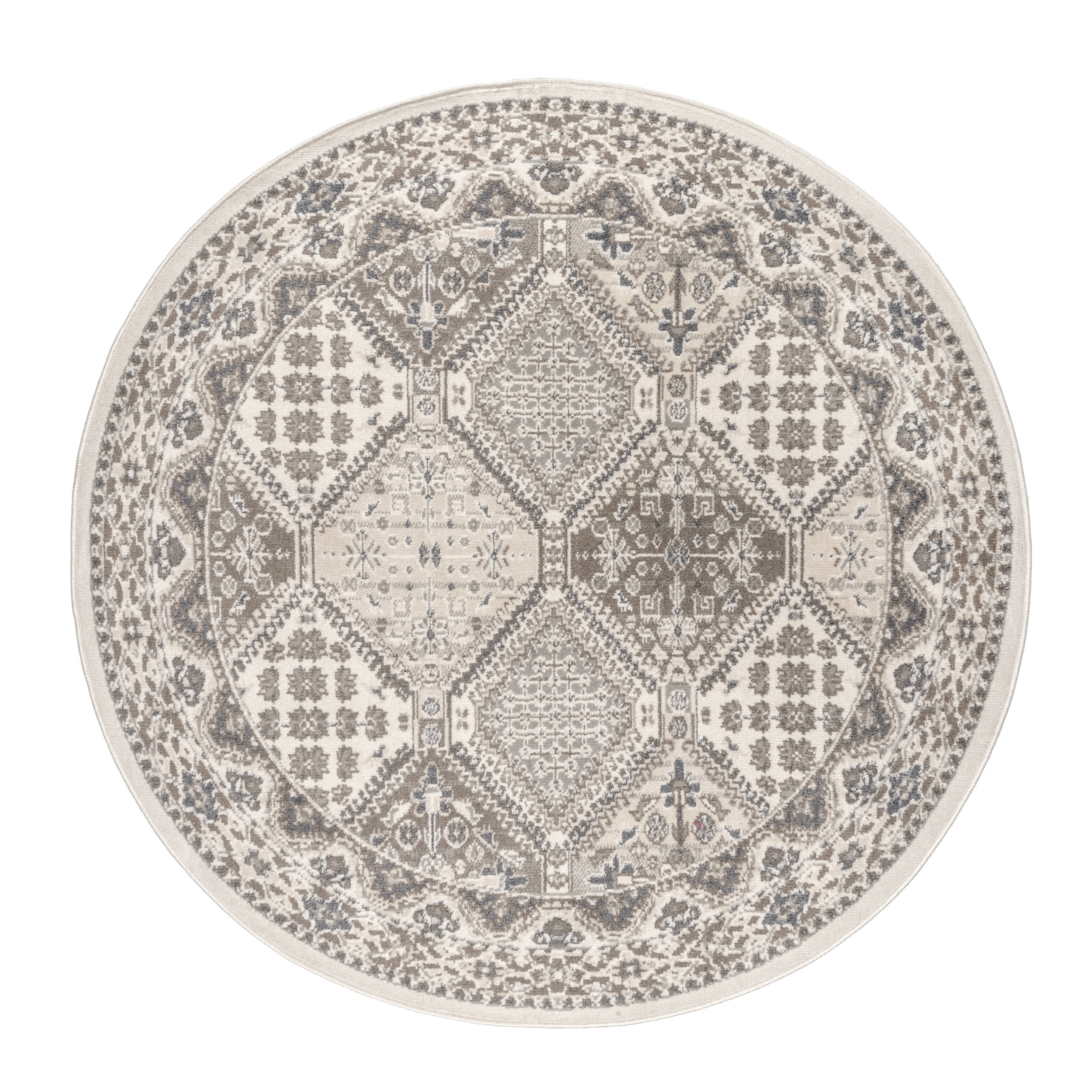 nuLOOM Becca Vintage Tile Area Rug, 6' 7" x 9', Beige