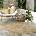 thumbnail image 1 of nuLOOM Becki Traditional Medallion Indoor/Outdoor Area Rug, 9' 6" x 12', Becki Brown, 1 of 7