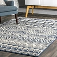 thumbnail image 1 of nuLOOM Becky Tribal Area Rug, 10' x 14', Navy, 1 of 2