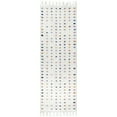 thumbnail image 1 of nuLOOM Behati High-Low Polka Dot Tassel Runner Rug, 2' 8" x 8', Beige, 1 of 3