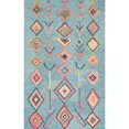 thumbnail image 1 of nuLOOM Belini Hand Tufted Wool Area Rug, 6' x 9', Turquoise, 1 of 4