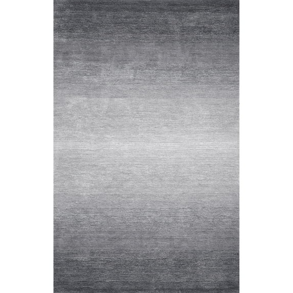 nuLOOM Bernetta Hand Tufted Ombre Area Rug, 5' x 8', Gray