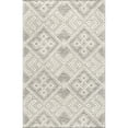 thumbnail image 1 of nuLOOM Beth High Low Wool Diamond Tile Area Rug, 8' x 10', Ivory, 1 of 2