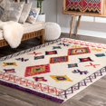 thumbnail image 1 of nuLOOM Bohemian Liz Shag Area Rug or Runner, 1 of 2