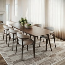 nuLOOM Brellia Modern Checkered Area Rug, 2' 8" x 8', Runner, Brellia Light Brown