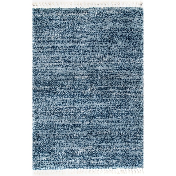 nuLOOM Brooke Contemporary Shag Accent Rug, 2' x 3', Blue