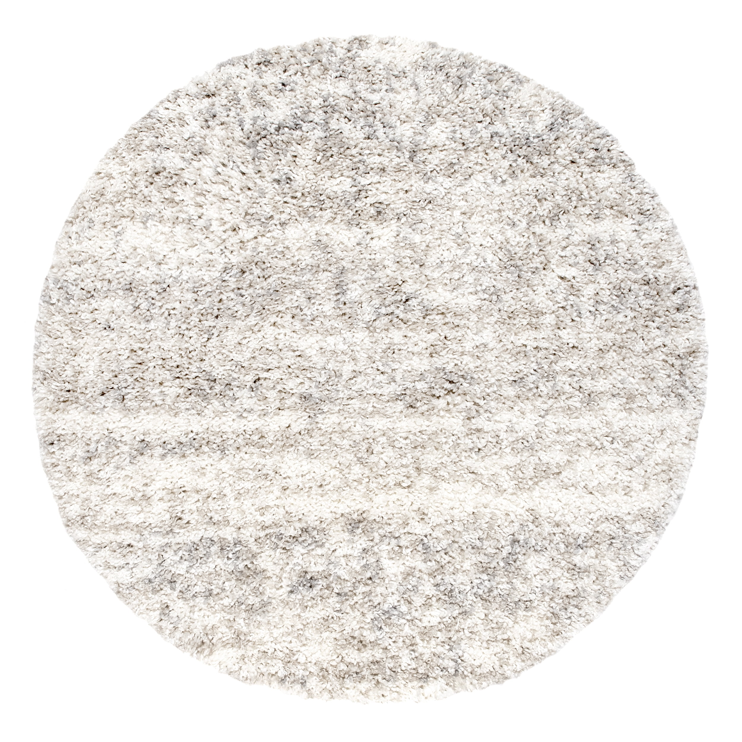 nuLOOM Brooke Contemporary Shag Area Rug, 4', Ivory