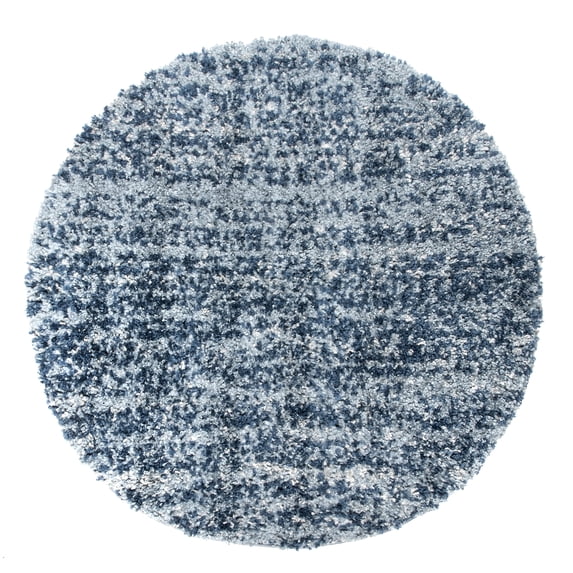 nuLOOM Brooke Contemporary Shag Area Rug, 5', Blue