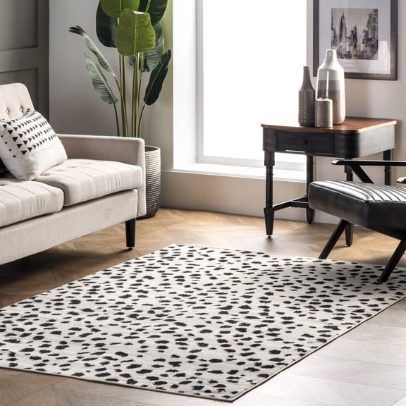 nuLOOM Brooks Leopard Print Area Rug, 3' x 5', Brooks Beige