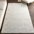thumbnail image 1 of nuLOOM Cailin Modern Geometric Machine Washable Area Rug, 2' 6' ' x 12', Runner, Cailin Ivory, 1 of 9