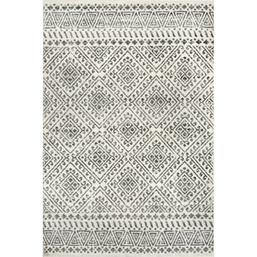 nuLOOM Camila Diamond Trellis Accent Rug, 3' x 5', Off White
