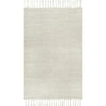 thumbnail image 1 of nuLOOM Canam Flatwoven Jute Area Rug, 5' x 8', Off White, 1 of 4