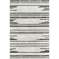 thumbnail image 1 of nuLOOM Carling Soft Shaggy Textured Contemporary Stripes Fringe Area Rug, 8' 10" x 12', Beige, 1 of 2