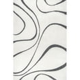 thumbnail image 1 of nuLOOM Carolyn Modern Shag Area Rug, 5' 3" x 7' 6", Beige, 1 of 4