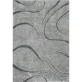 thumbnail image 1 of nuLOOM Carolyn Modern Shag Area Rug, 6' 7" x 9', Dark Gray, 1 of 4