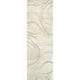 thumbnail image 1 of nuLOOM Carolyn Modern Shag Runner Rug, 2' 6" x 14', Cream, 1 of 4