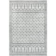 thumbnail image 1 of nuLOOM Casandra Machine Washable Moroccan Motif Area Rug, 5' x 8', Grey, 1 of 2