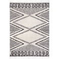 thumbnail image 1 of nuLOOM Cassia Moroccan Diamond Shaggy Tassel Area Rug, 5' 3" x 7' 7", Off White, 1 of 2