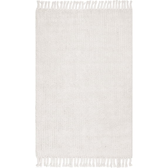 nuLOOM Casual Keren Wool Area Rug, 5' x 8', Off White